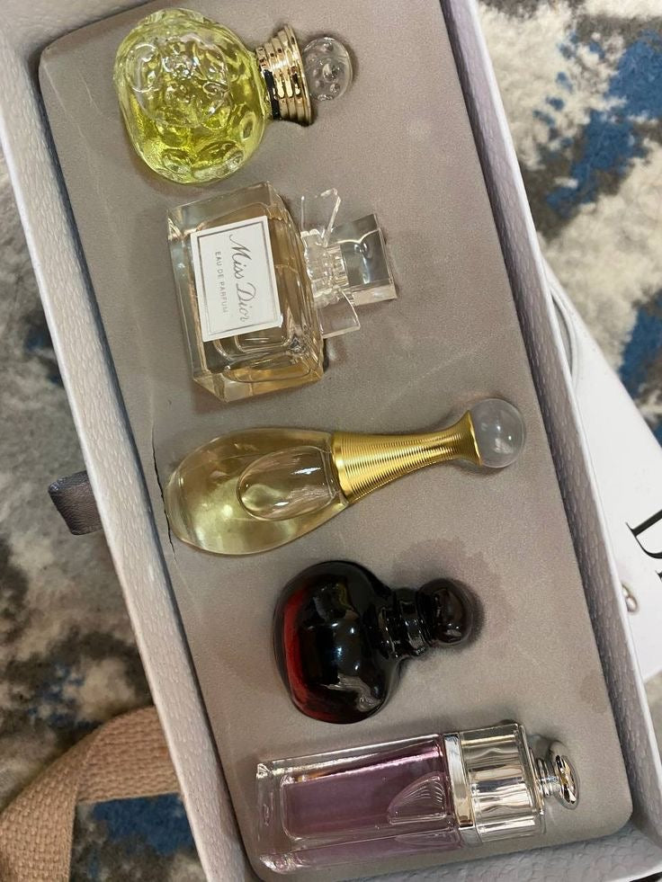 Dior Luxury Perfumes for Women -5 in 1 (Gift Set)