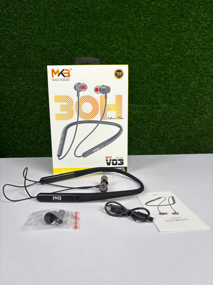 MKB Magnetic wireless Headset 30H V03