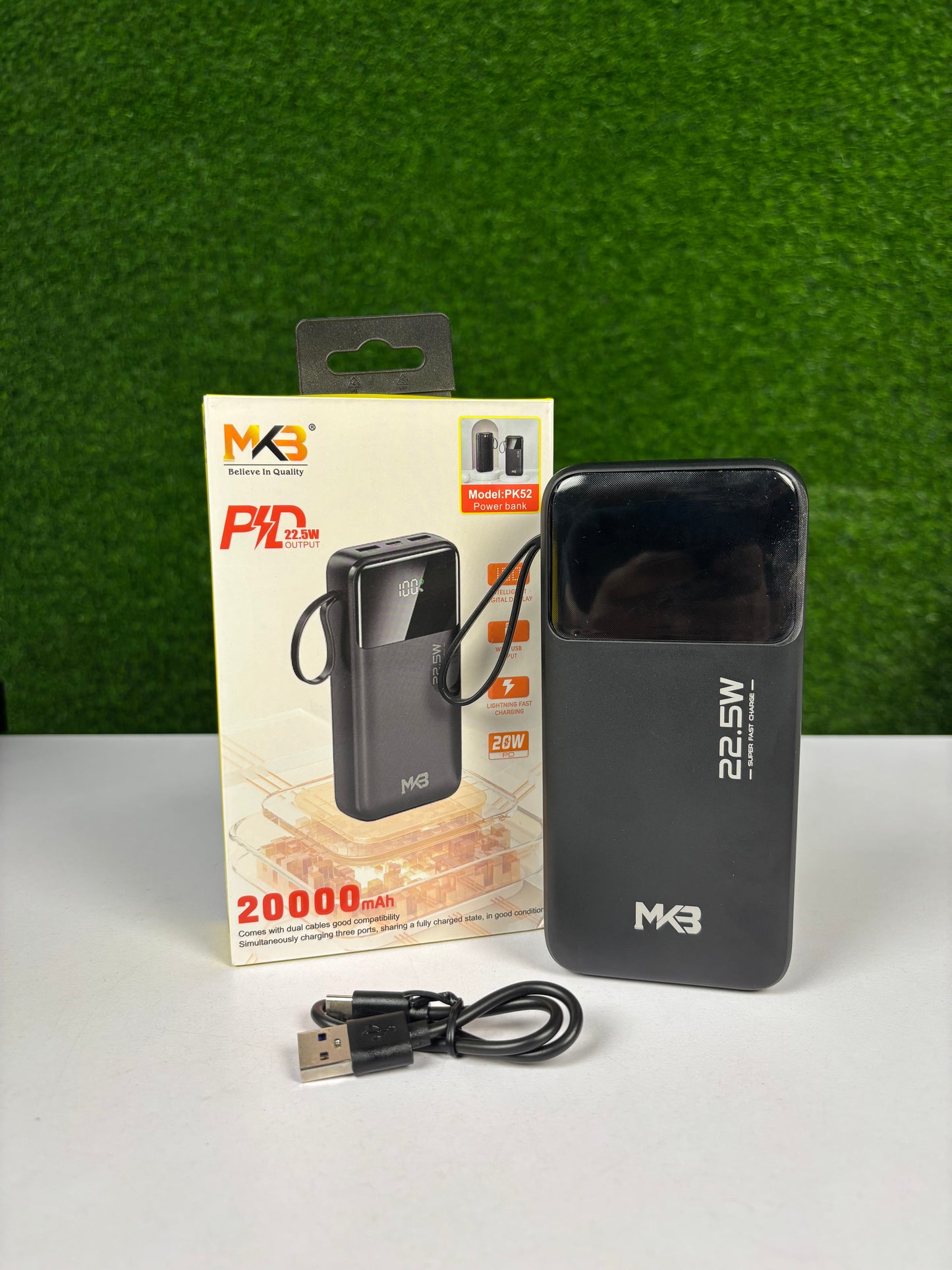 MKB Power Bank PD 22.5W with Cable