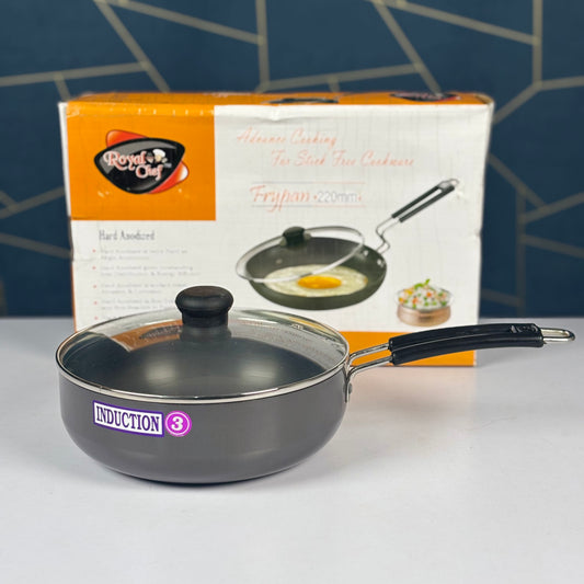 Royal Chef Induction Frypan with Lid 220MM