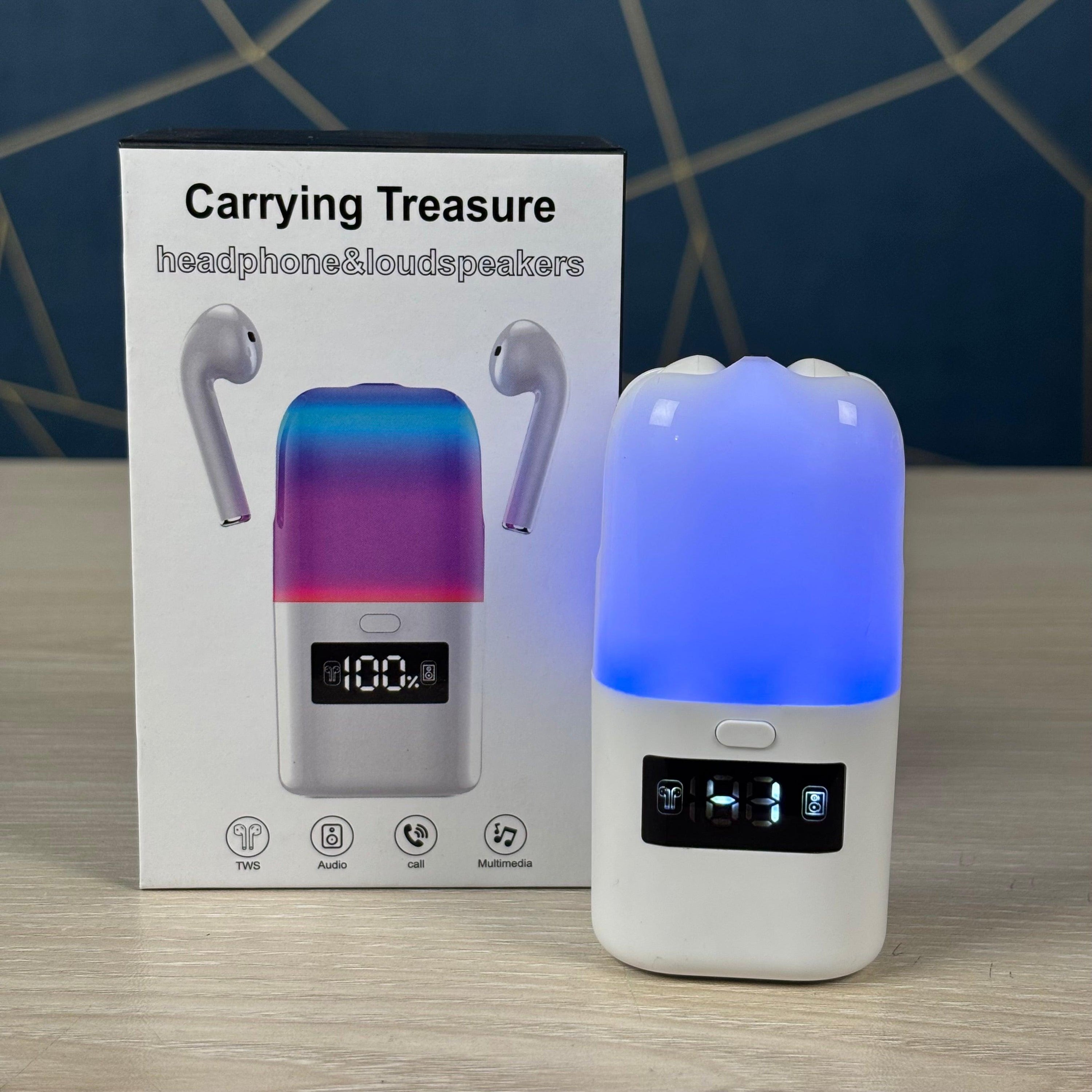 Carrying Treasure - Headphone and Loudspeaker