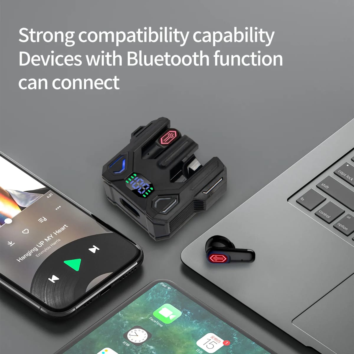 178 Wireless Stereo Earbuds (360° Air Conduction Stereo)