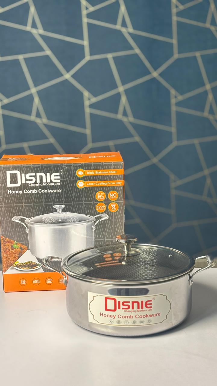 Disnie 30cm SUS 316 Honeycomb Casserole