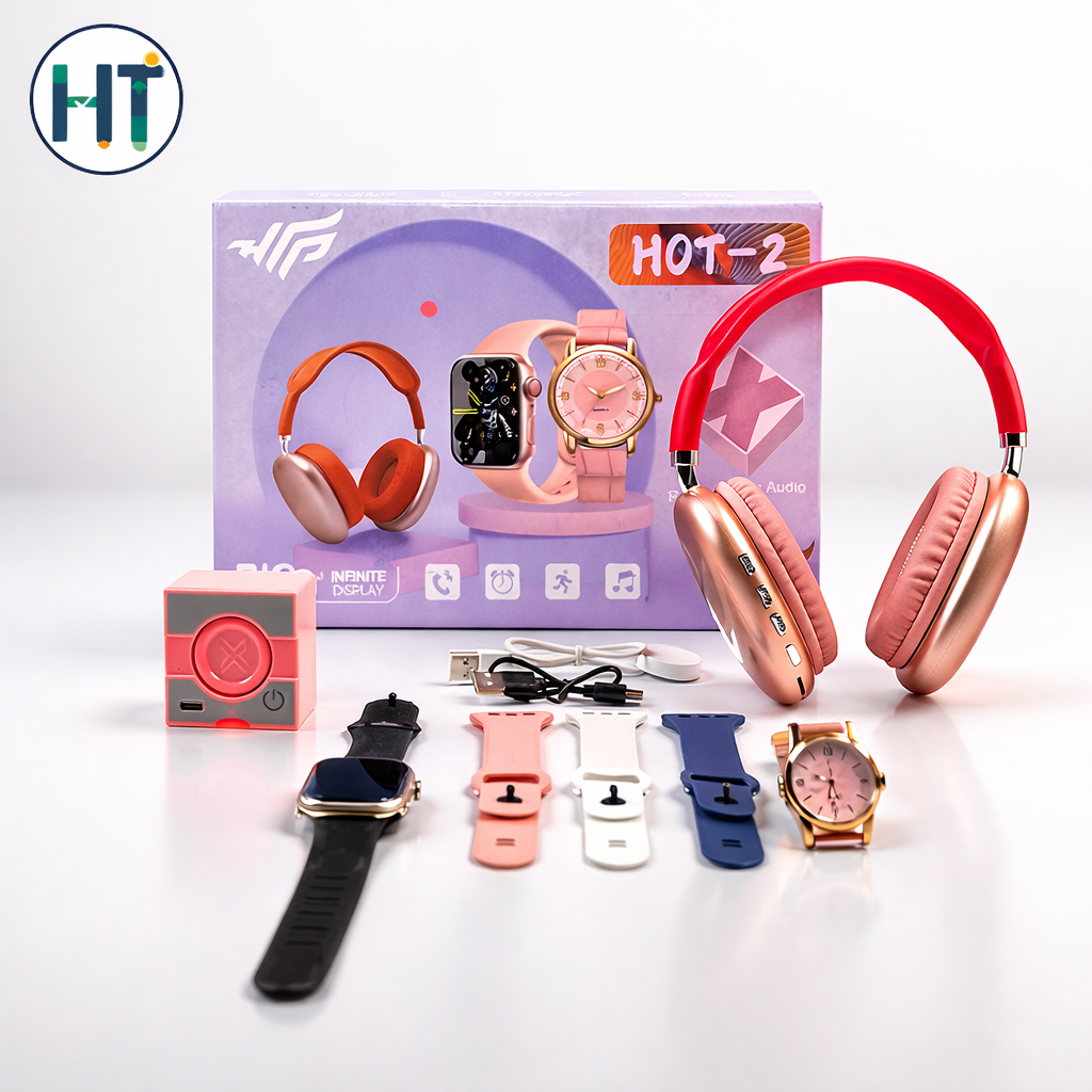 HOT-2 Rubik's Cube Audio 10 Series Smart Watch Combo