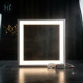 Removable LED Frame Panel Light - 595x595mm Ultra-Thin Square Ceiling Light