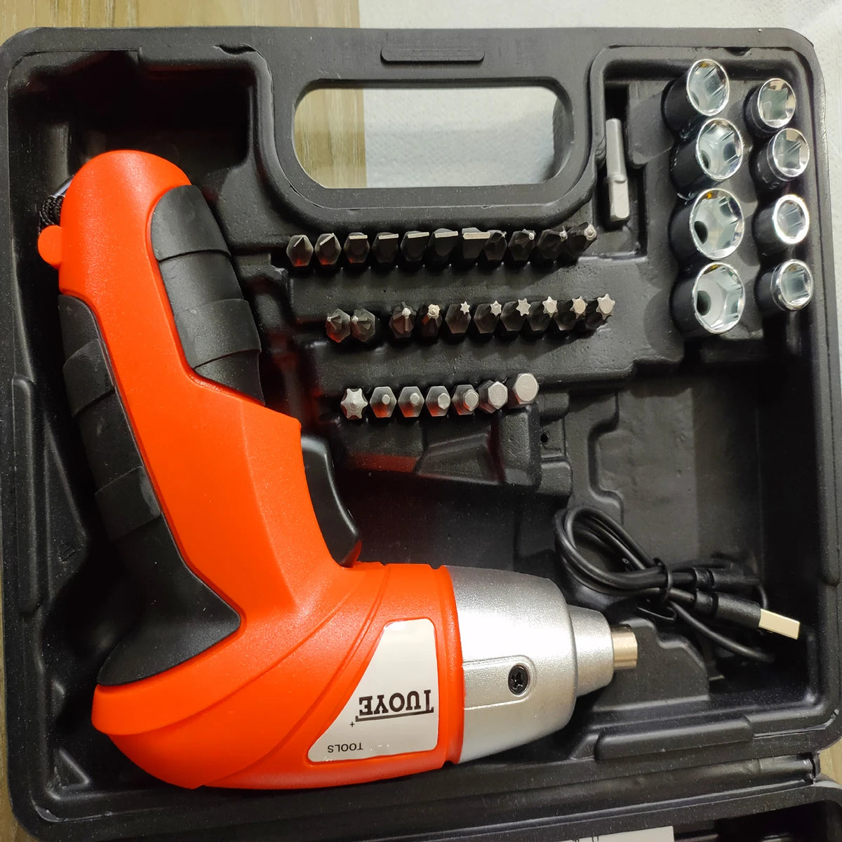 45 Pcs Cordless Screwdriver Set