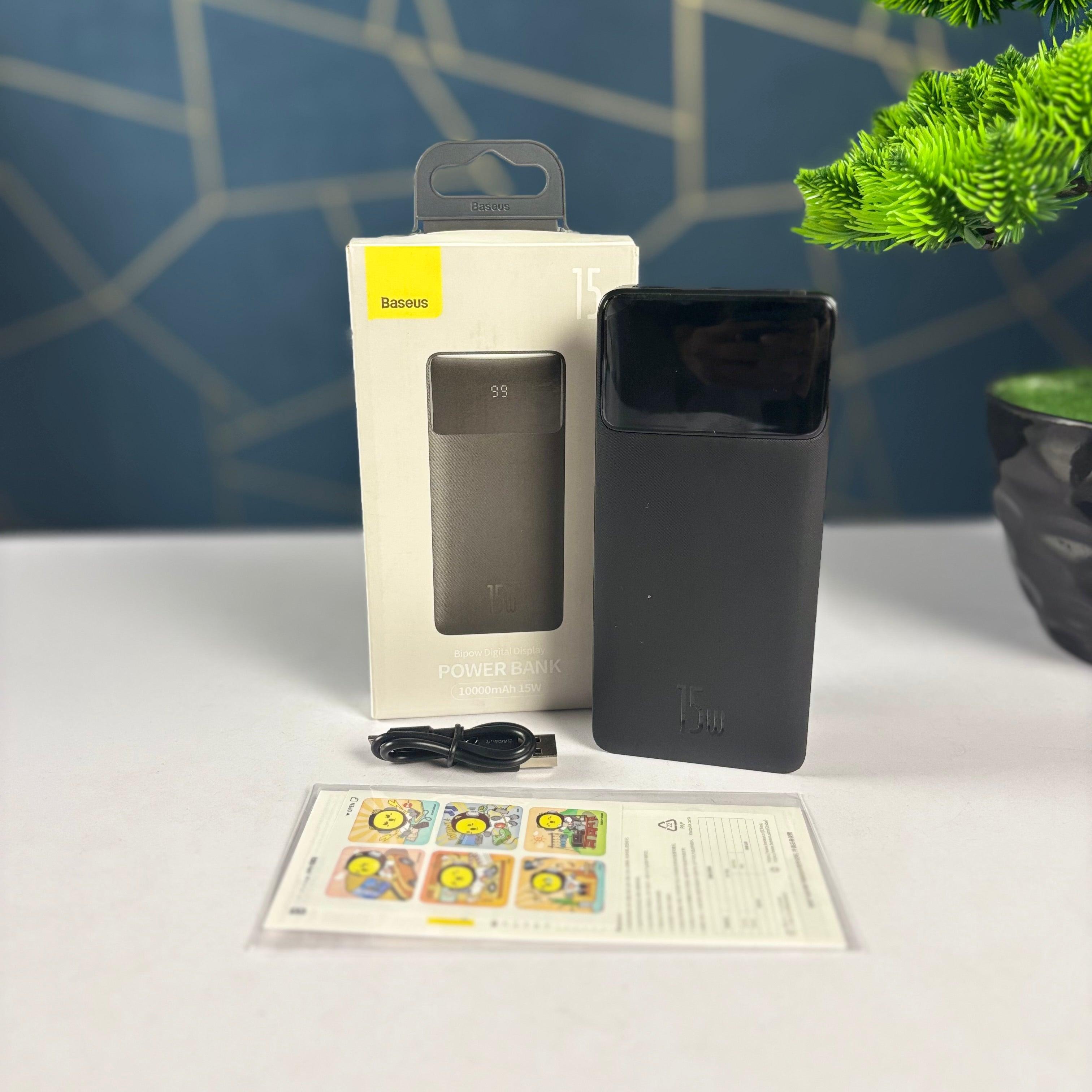 Baseus Bipow Digital Display Power Bank 15W 10000mah