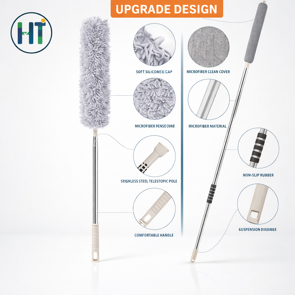 Feather Duster Dusting Brush-লম্বা ডাস্টার