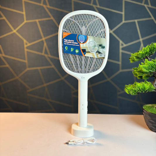 Electric Mosquito Swatter with Storage Base YG-6084