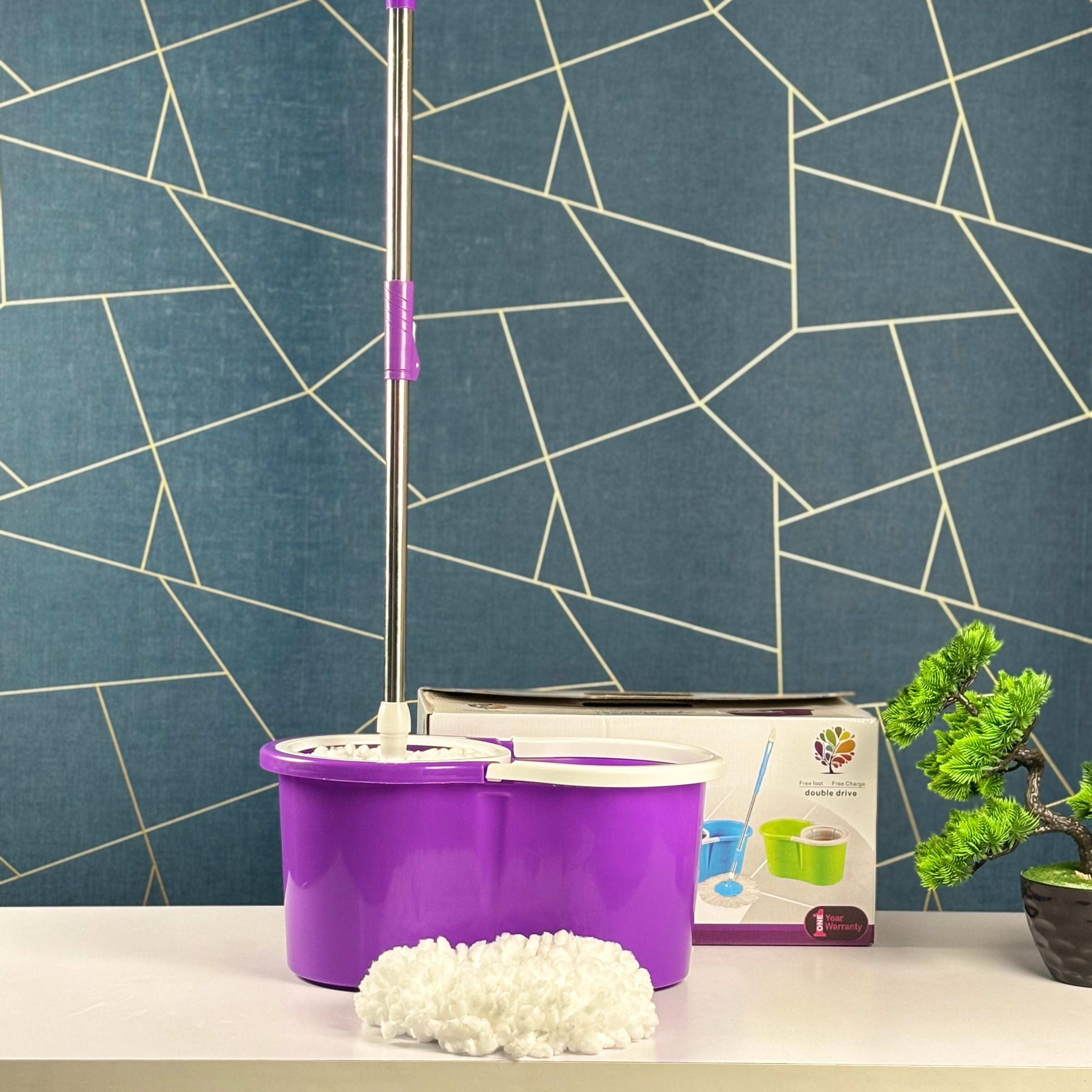 small pretty waist magic mop double drive