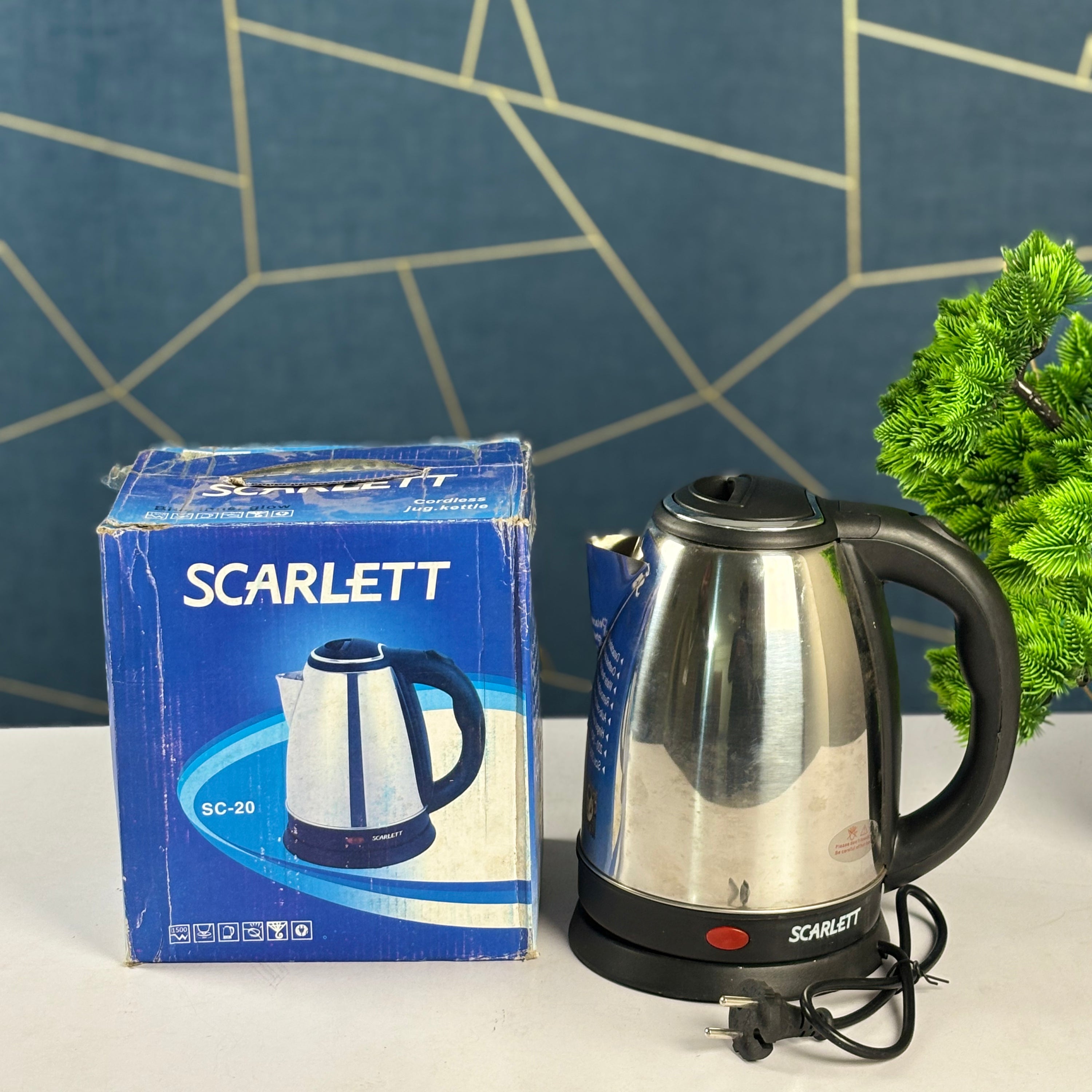 scarlett cordless kettle 2000W-SC20A