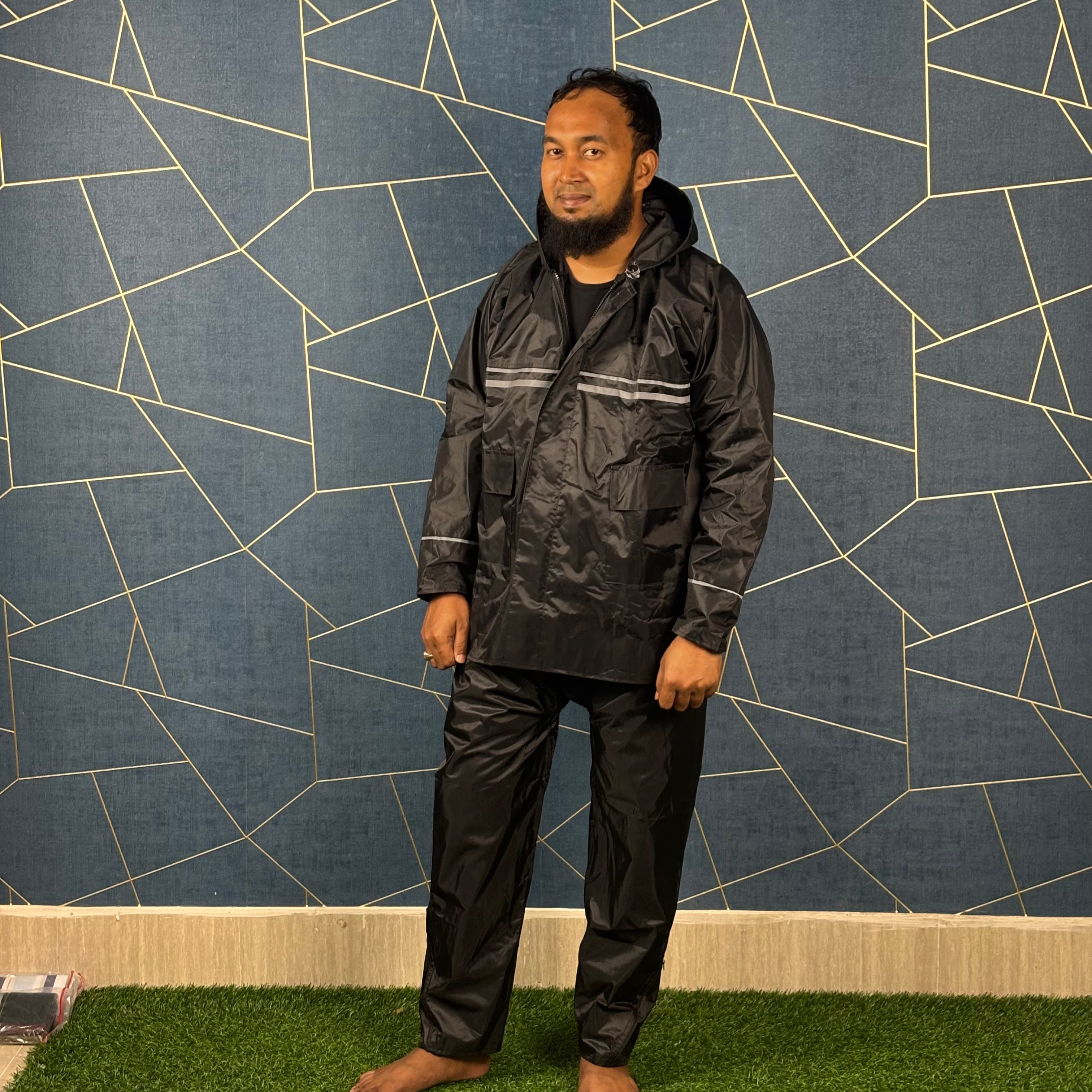 heat sealing water proof rain coat