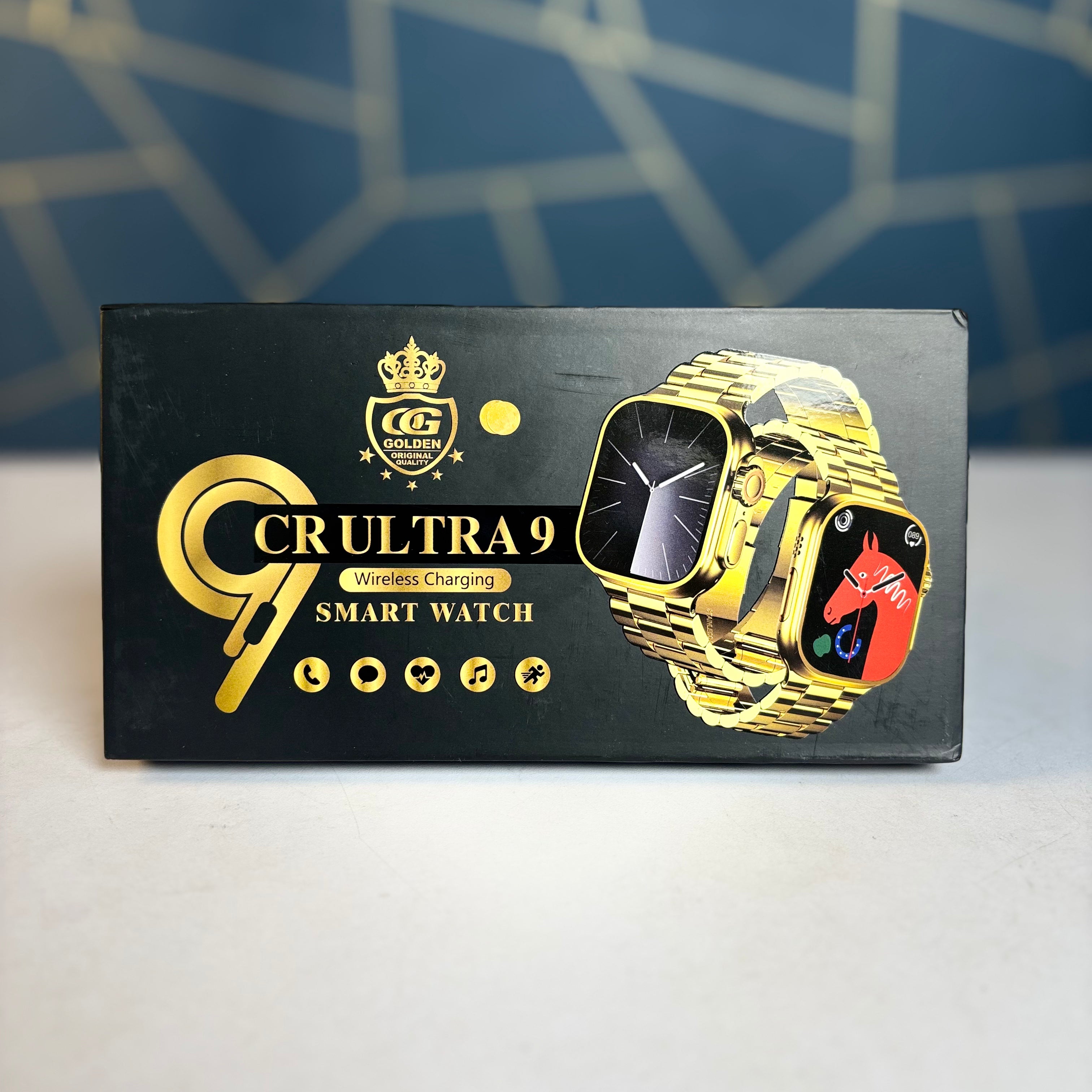 crultra9 wireless charging smart watch
