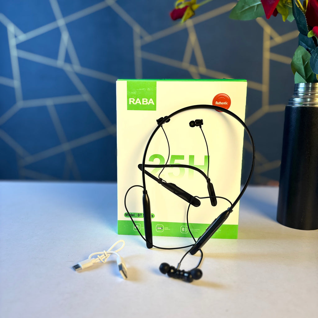 raba wireless neckband 25 hours-BT Sports