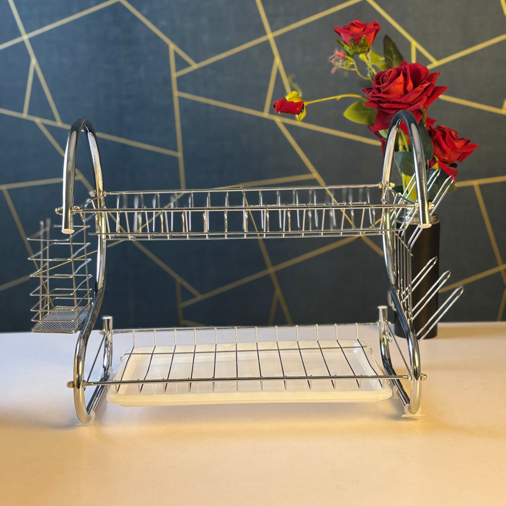 2 layer dish drainer rack-WL264