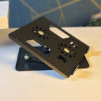 360 degree rotate laptop stand with fan -YL906