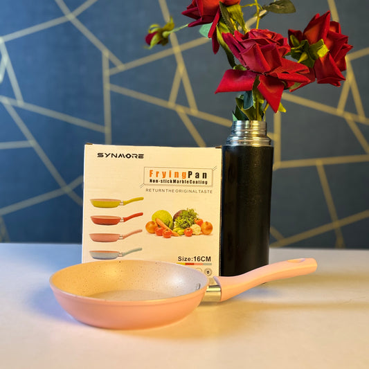 SYNMORE  Frying Pan  Non-stick Marble Coating-16CM