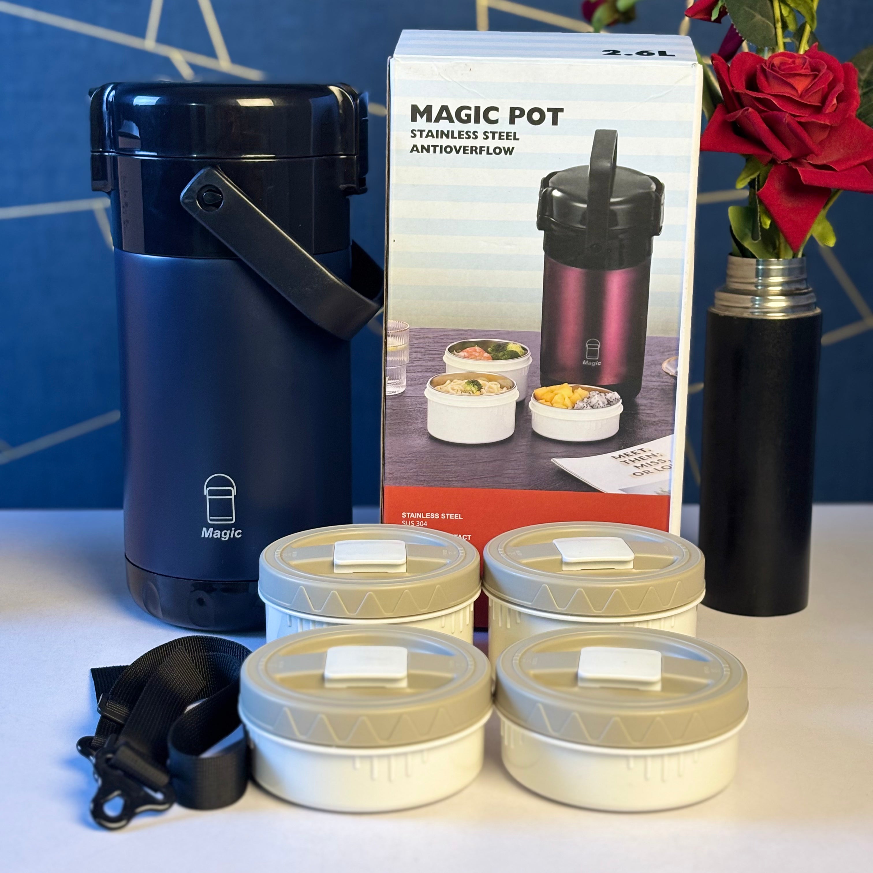 MAGIC POT STAINLESS STEEL ANTIOVERFLOW-2.6L