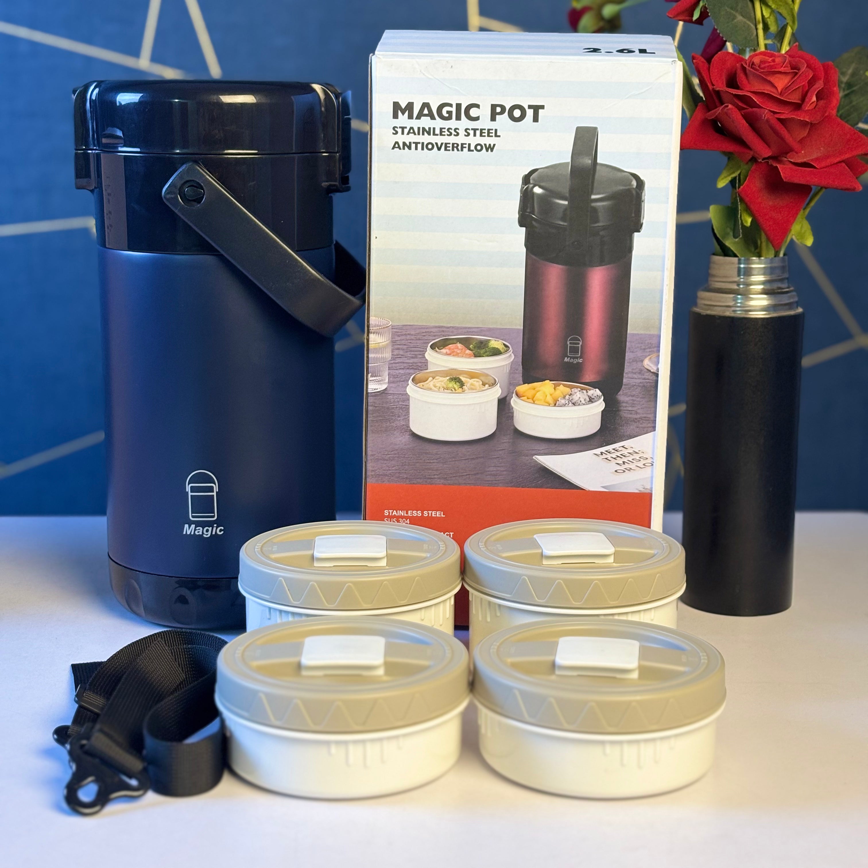 MAGIC POT STAINLESS STEEL ANTIOVERFLOW-2.6L