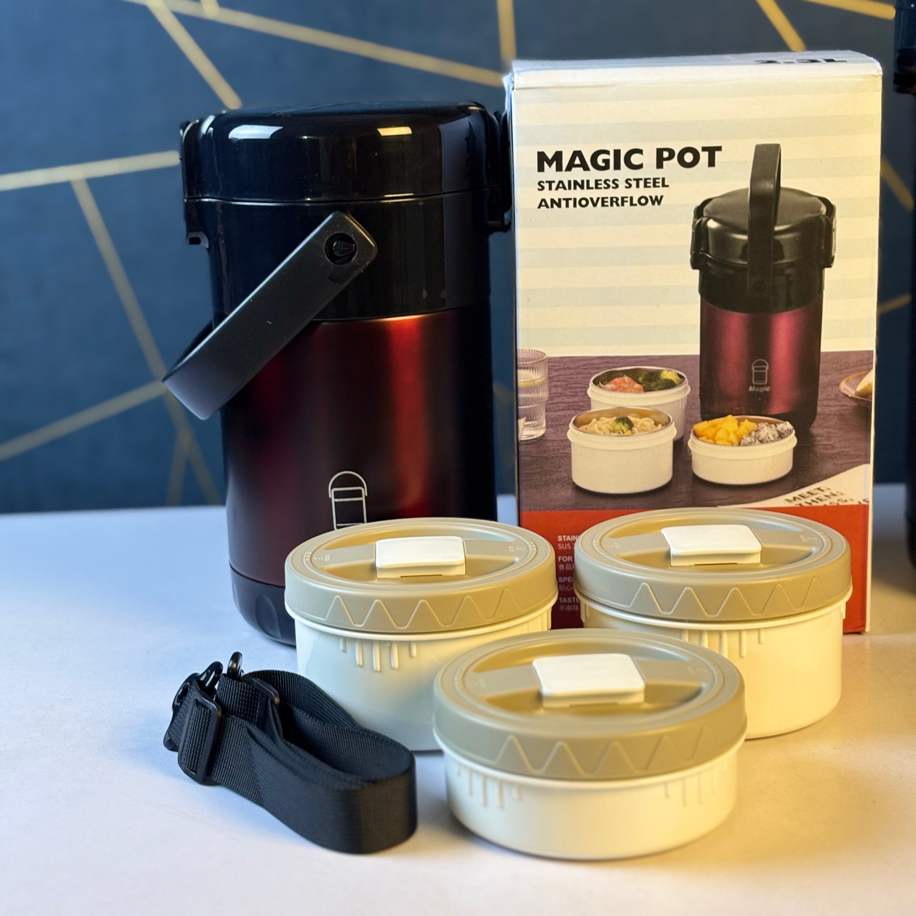 MAGIC POT STAINLESS STEEL ANTIOVERFLOW-2.3L