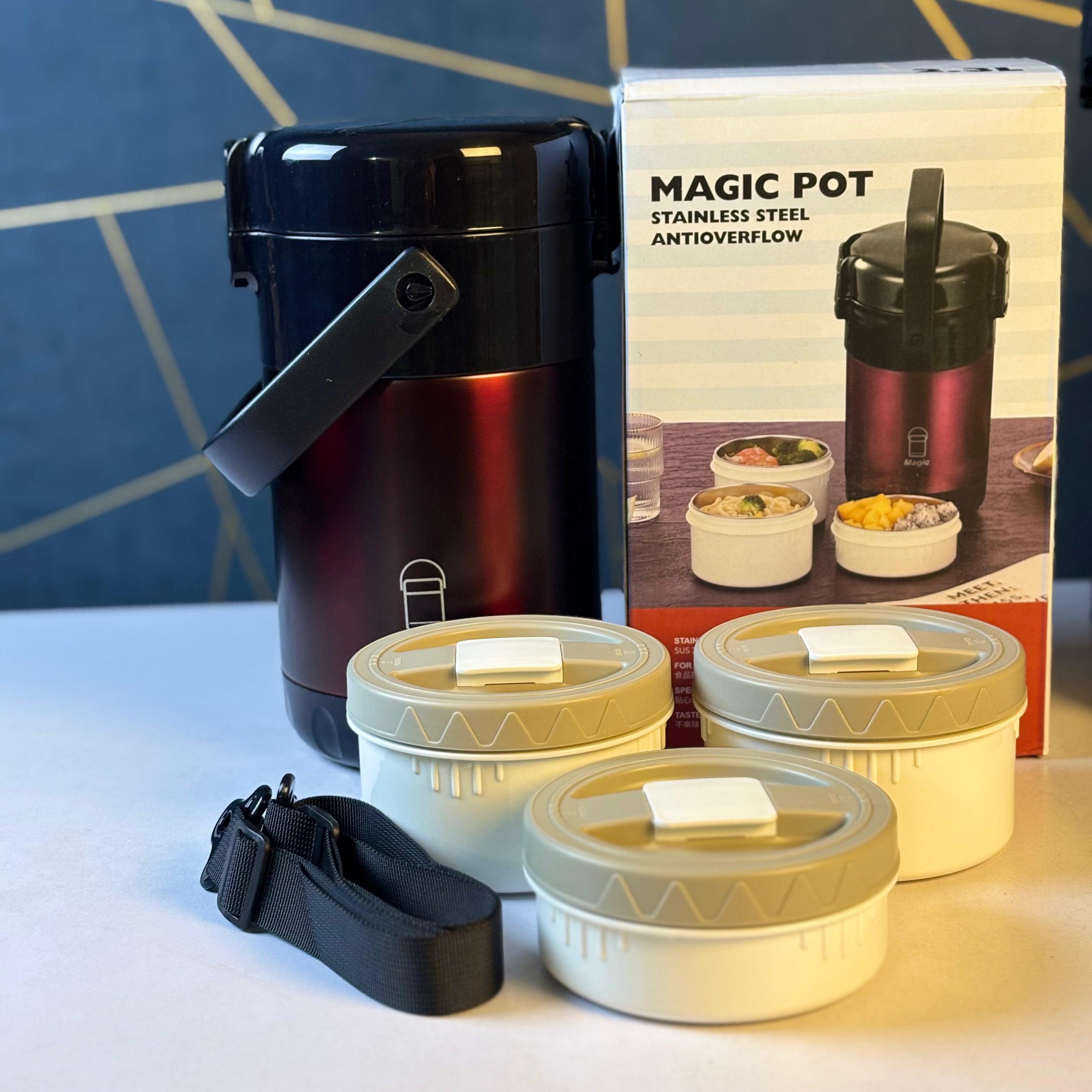 MAGIC POT STAINLESS STEEL ANTIOVERFLOW-2.3L