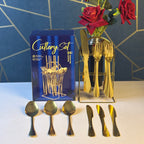 stainless steel cutlery set-24-piece