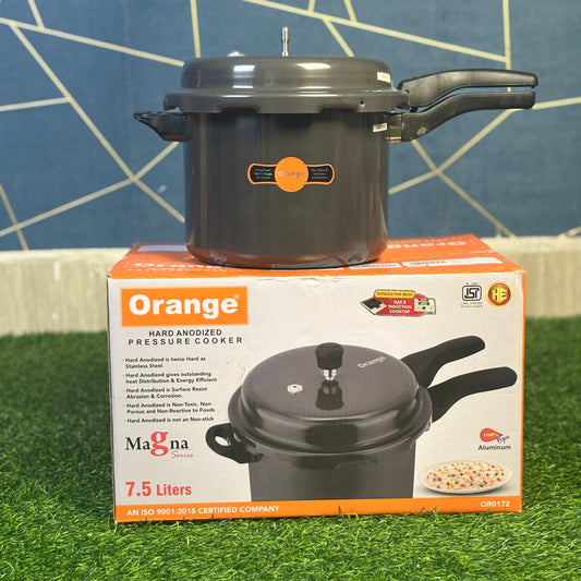 Orange Pressure Cooker 3L