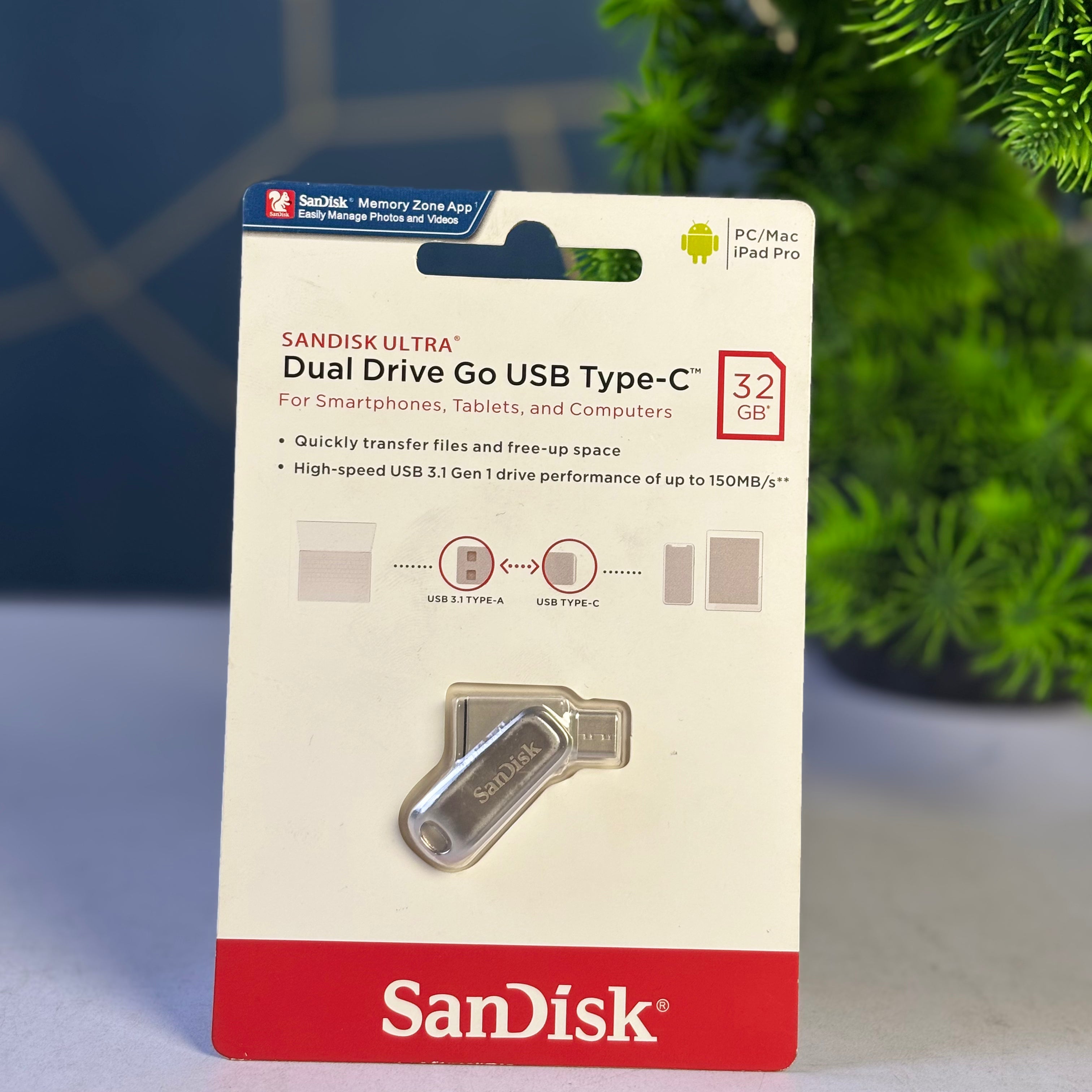 SanDisk Ultra Dual Drive Go – USB Type-C 32GB