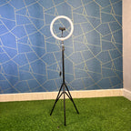 12" RING LIGHT with Tripod Stand & Dual Phone Holder – HX300
