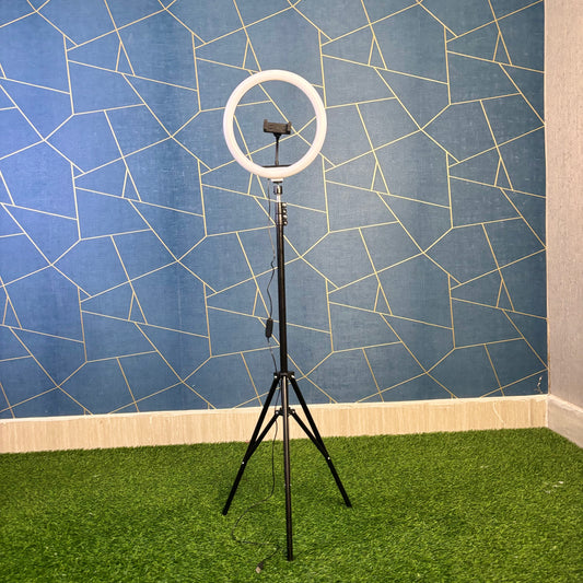 2" RING LIGHT with Tripod Stand & Dual Phone Holder – HX300