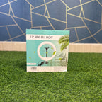 12" RING LIGHT with Tripod Stand & Dual Phone Holder – HX300