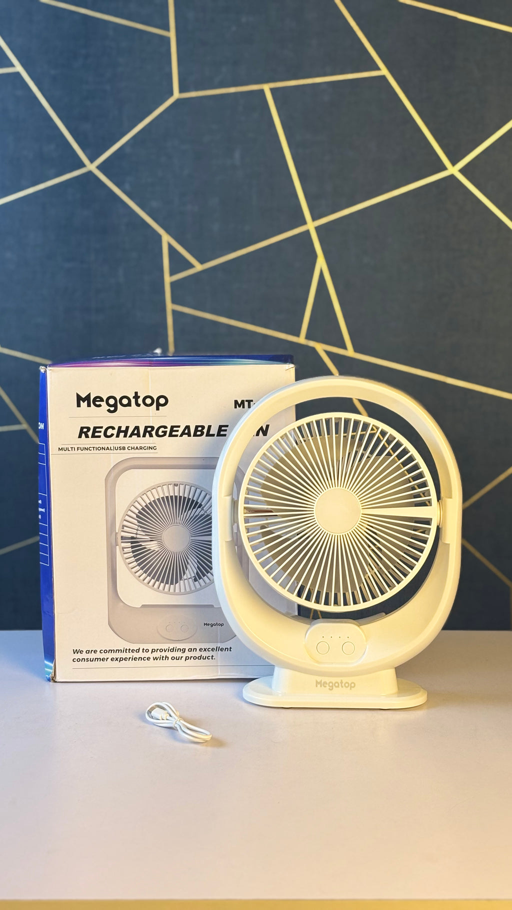 Megatop Rechargeable Fan MT-803