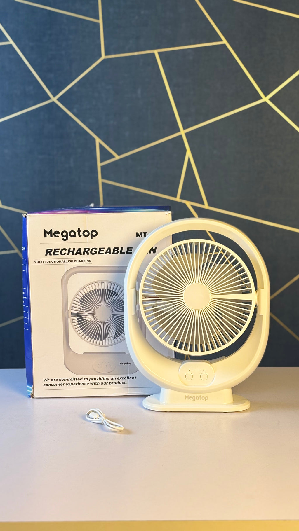Megatop Rechargeable Fan MT-803