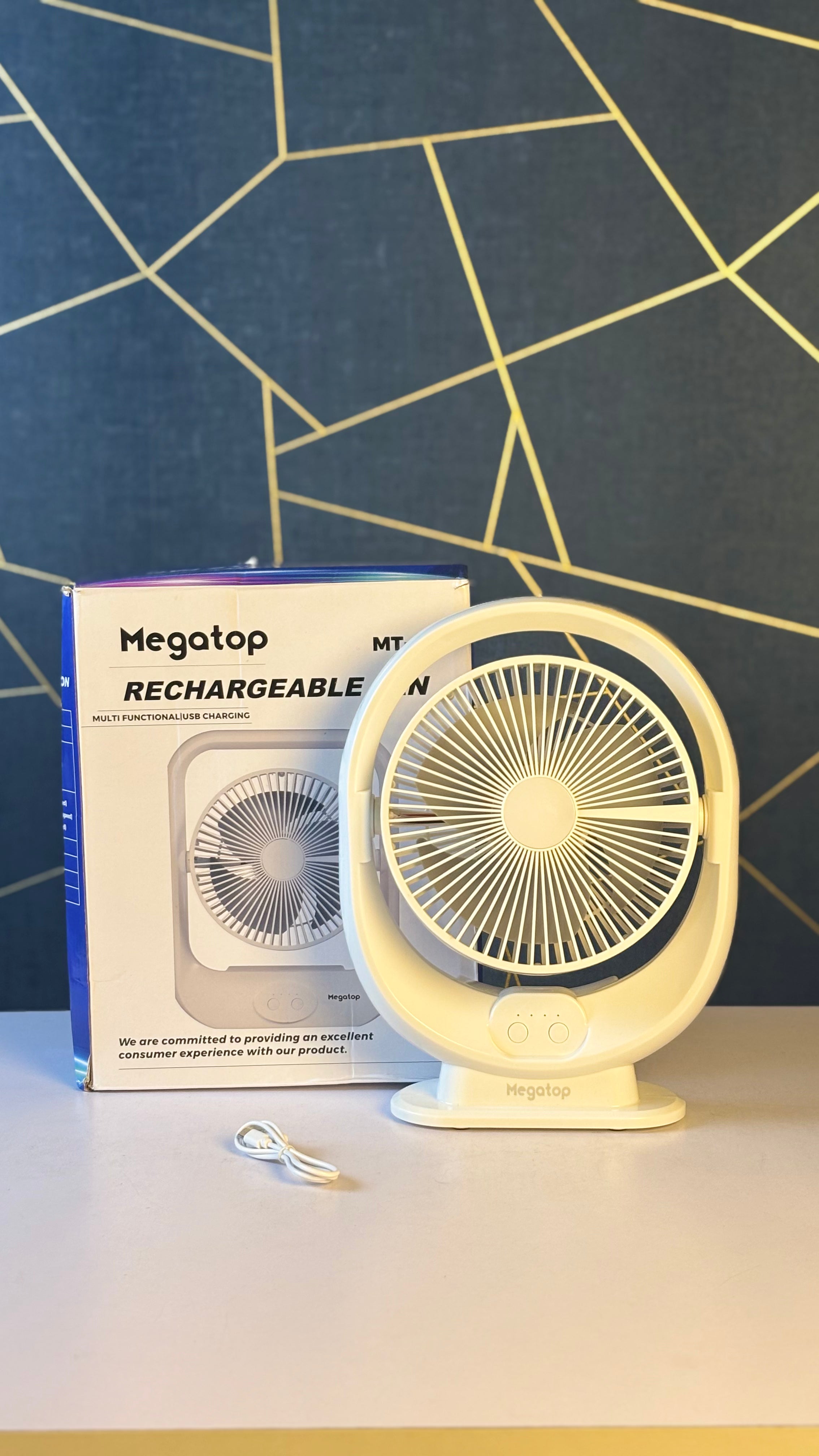 Megatop Rechargeable Fan MT-803