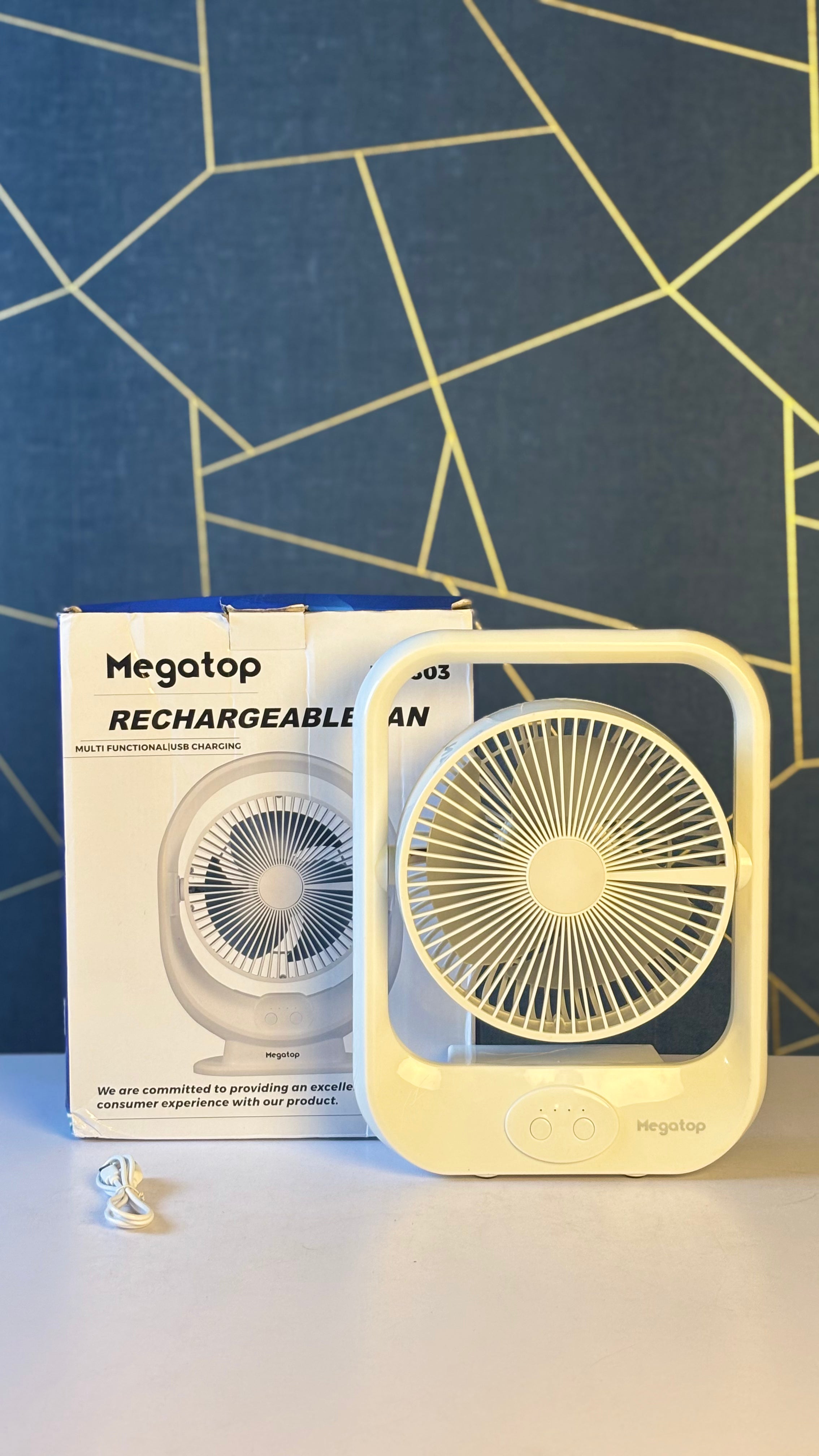 Megatop Rechargeable Fan MT-805