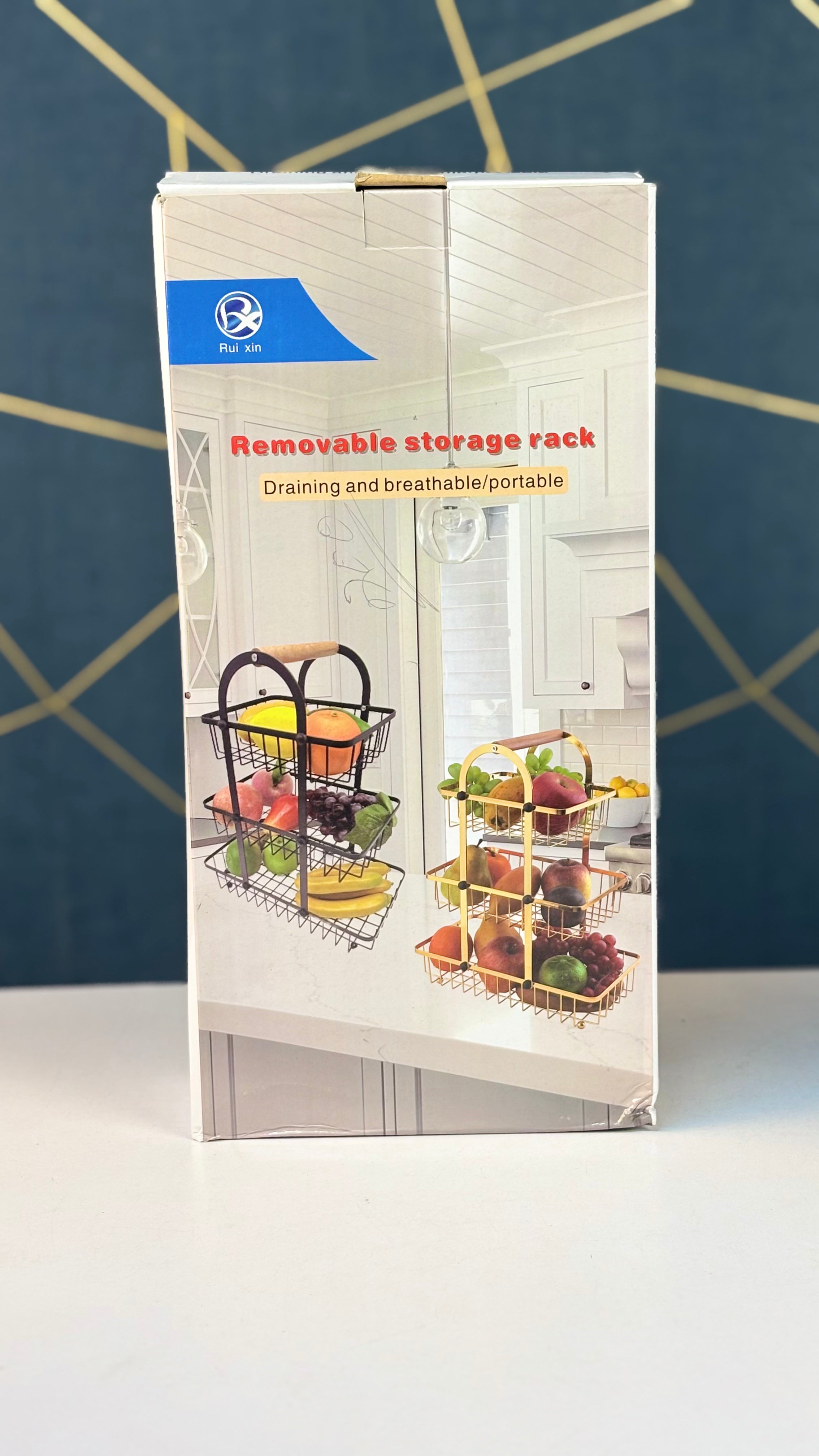 3 Layer Removable Storage Fruit Rack