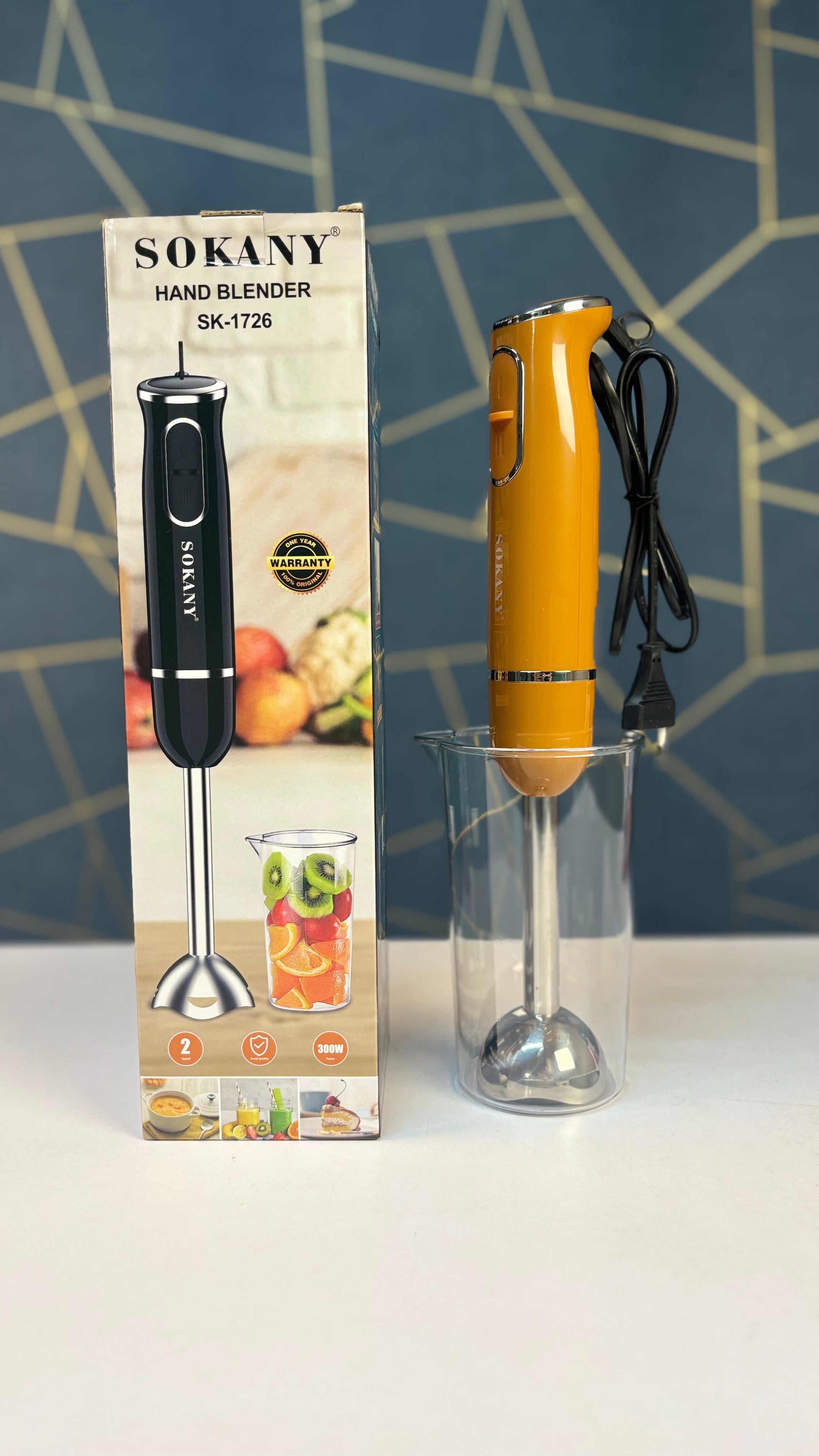 Sokany SK-1726 Hand Blender – 300W