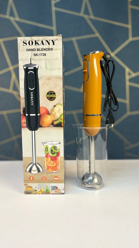 Sokany SK-1726 Hand Blender – 300W