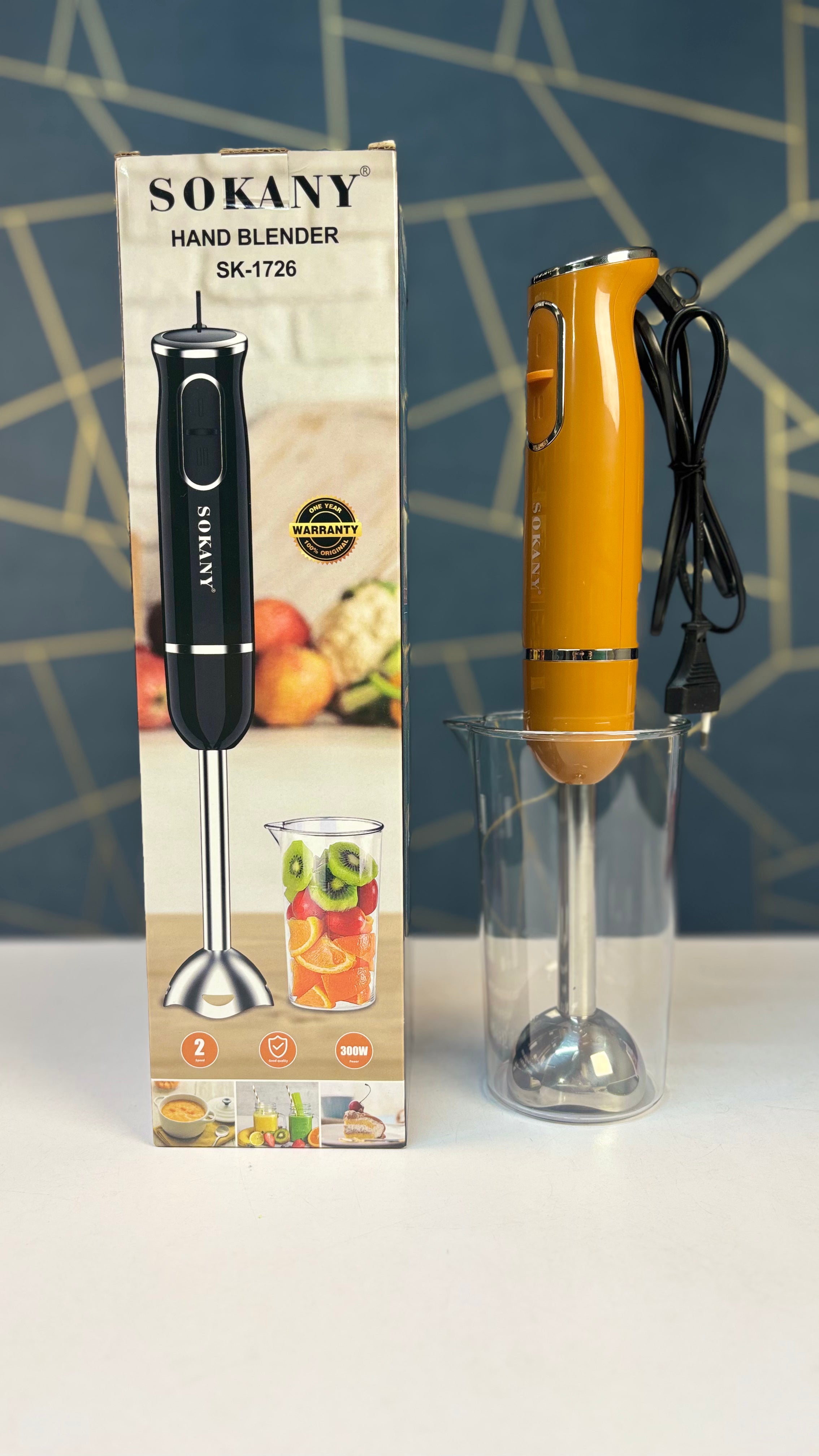 Sokany SK-1726 Hand Blender – 300W