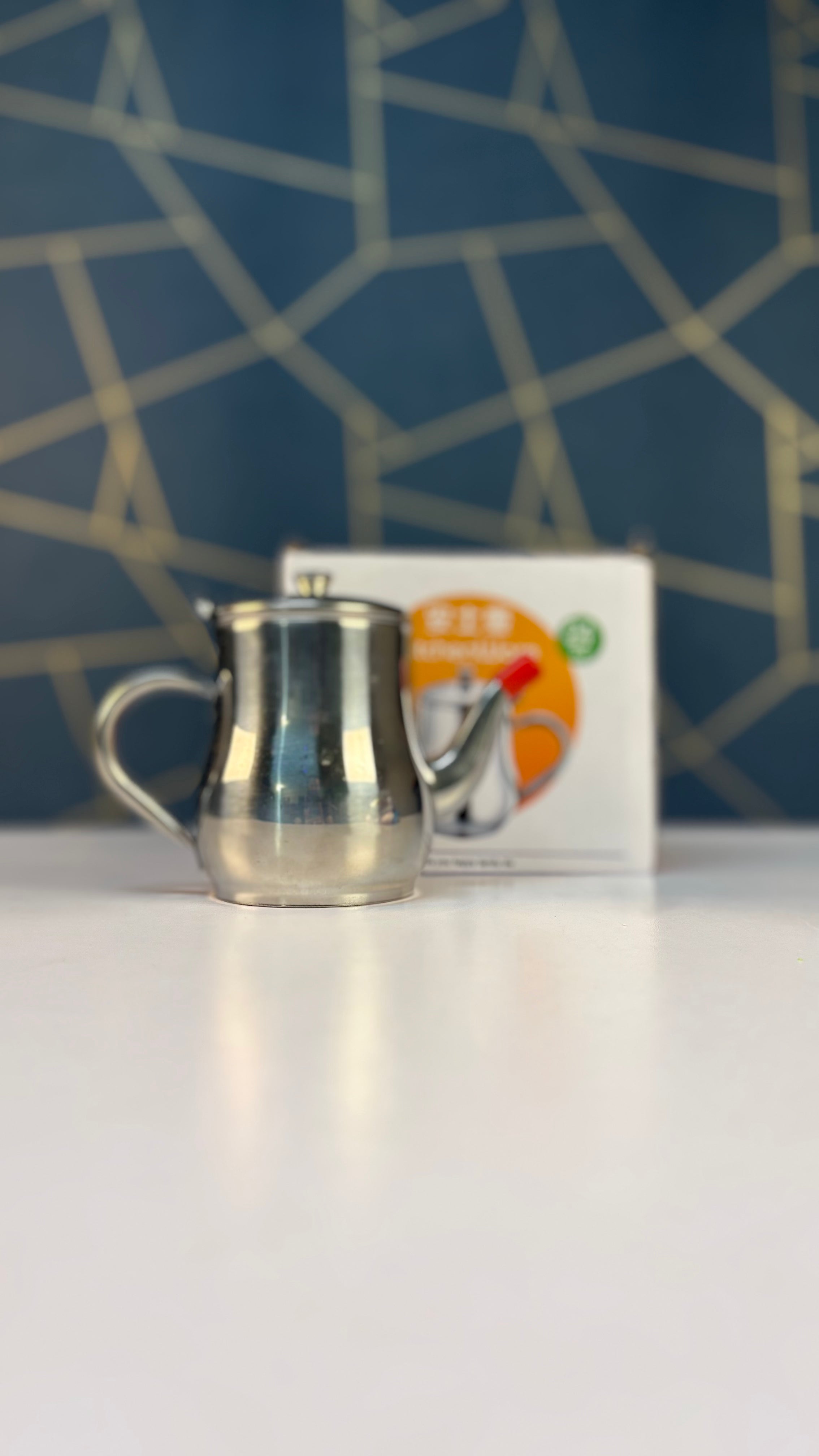 Premium 24oz Stainless Steel Oil Dispenser – Filter Pot & Drizzler