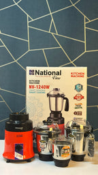 National 4-in-1 Mixer Blender Machine NV-1240W