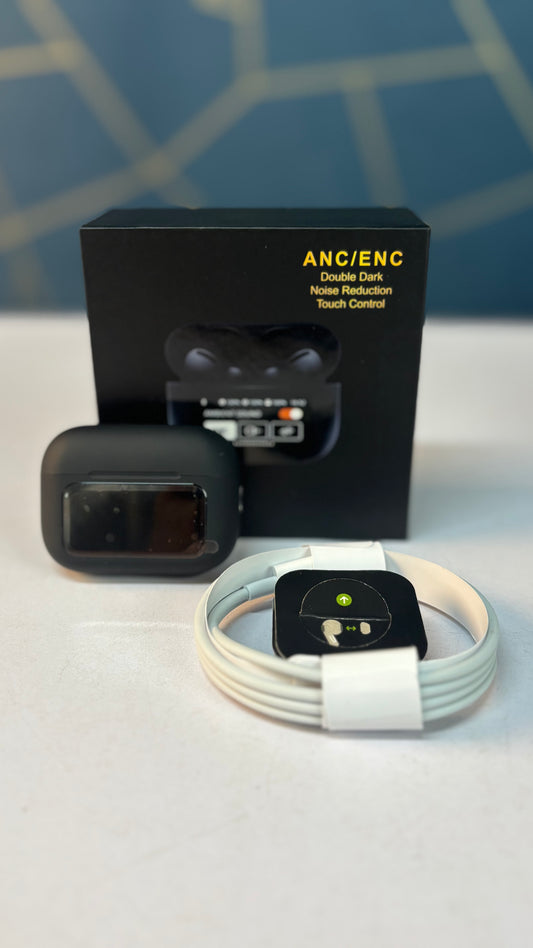 AirPods A9 Pro – Touch Screen Digital Display TWS Earbuds
