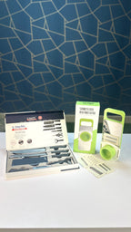 Smart Kitchen Master Combo | Vegetable Cutter + Premium Knife Set