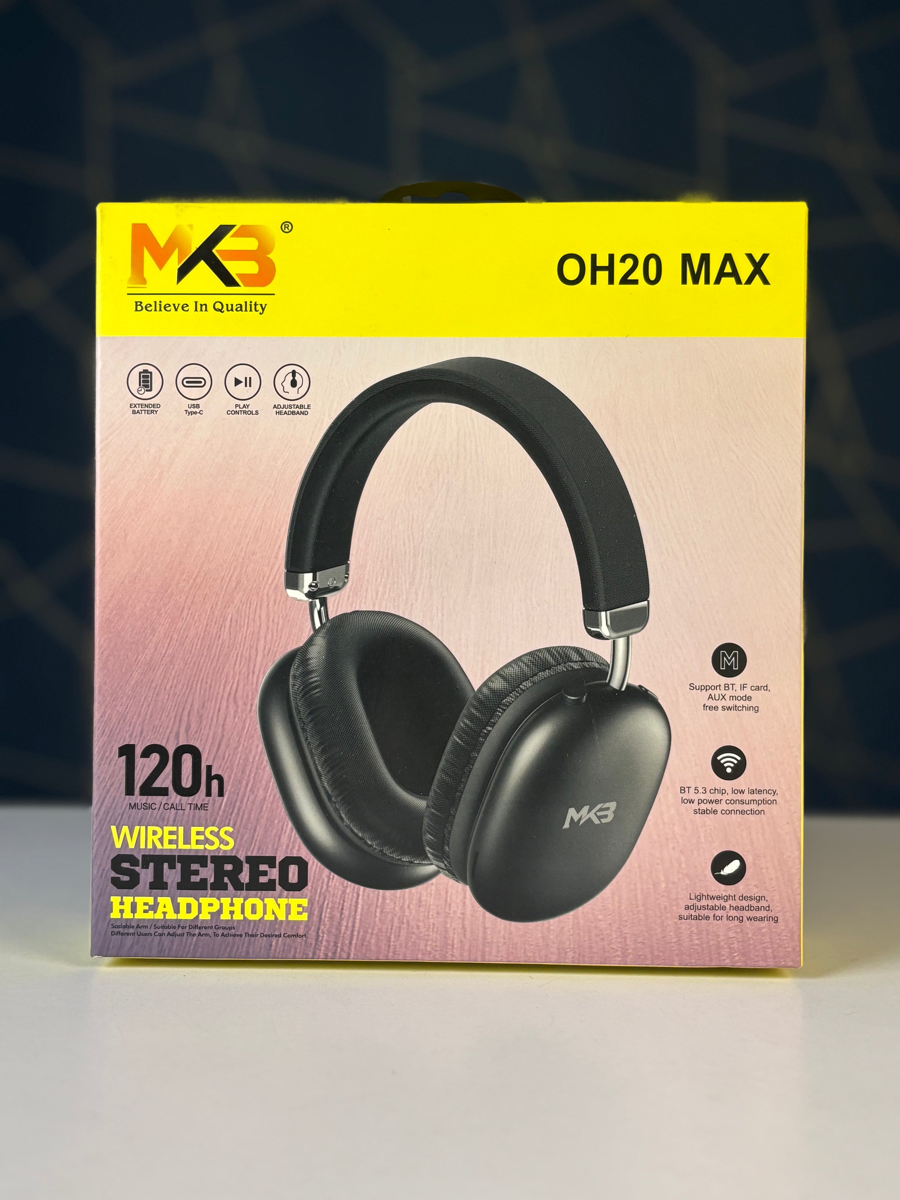 MKB OH20 Max Wireless Headphones