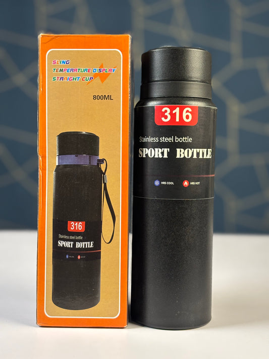 800ml Temperature Display Sport Bottle