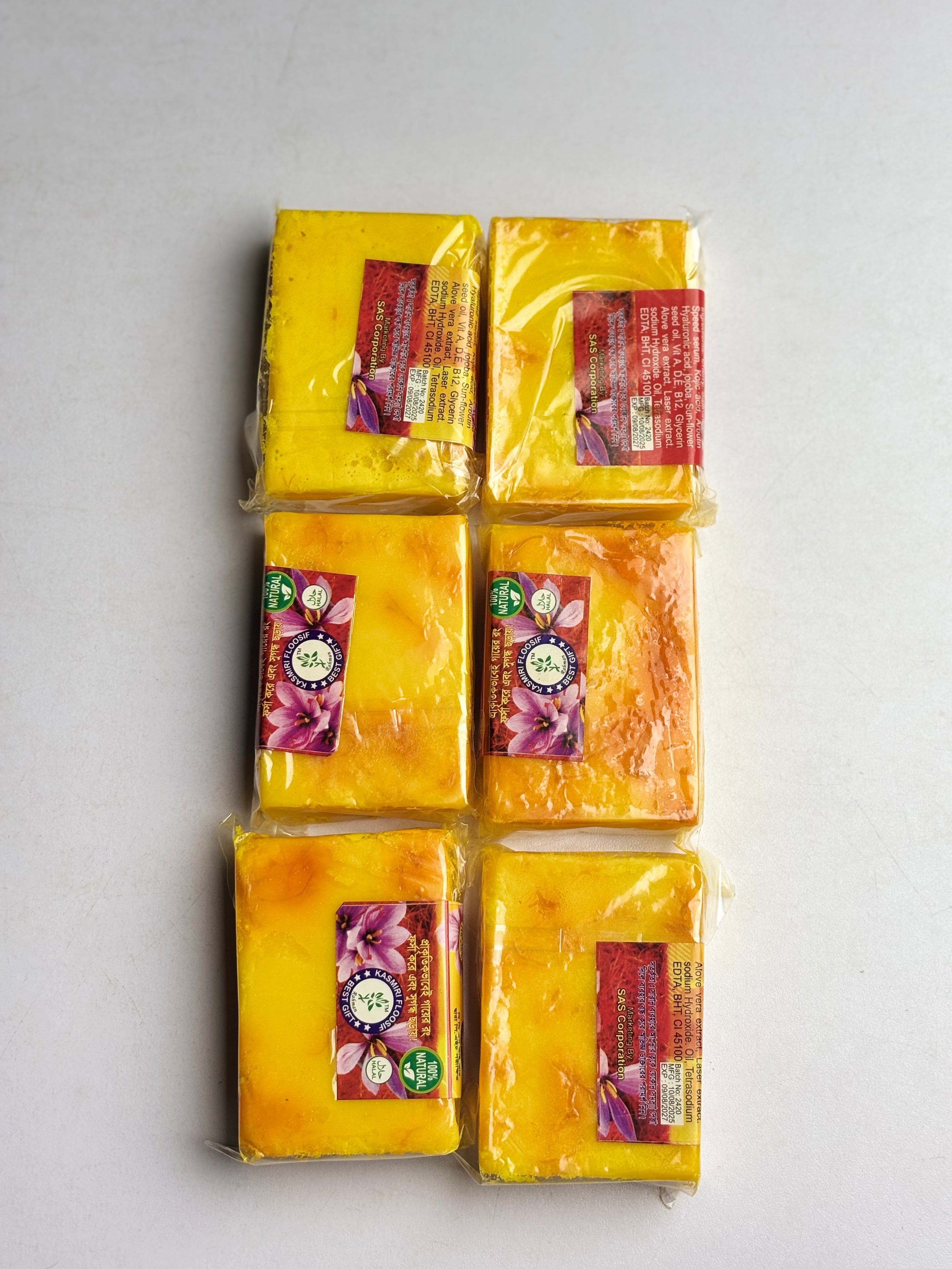 Saffron Goat Milk Soap – Natural Skincare Soap