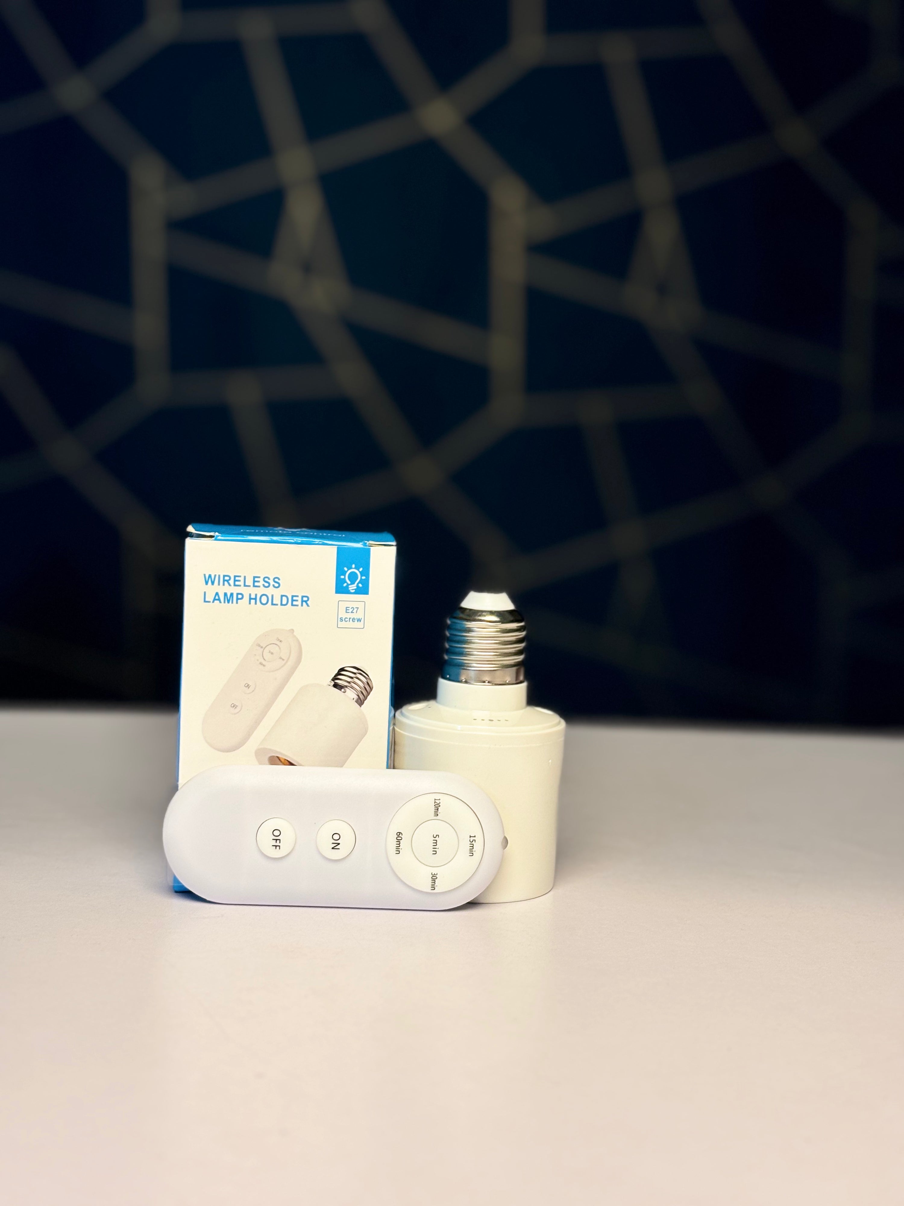 Wireless Lamp Holder with Remote Control
