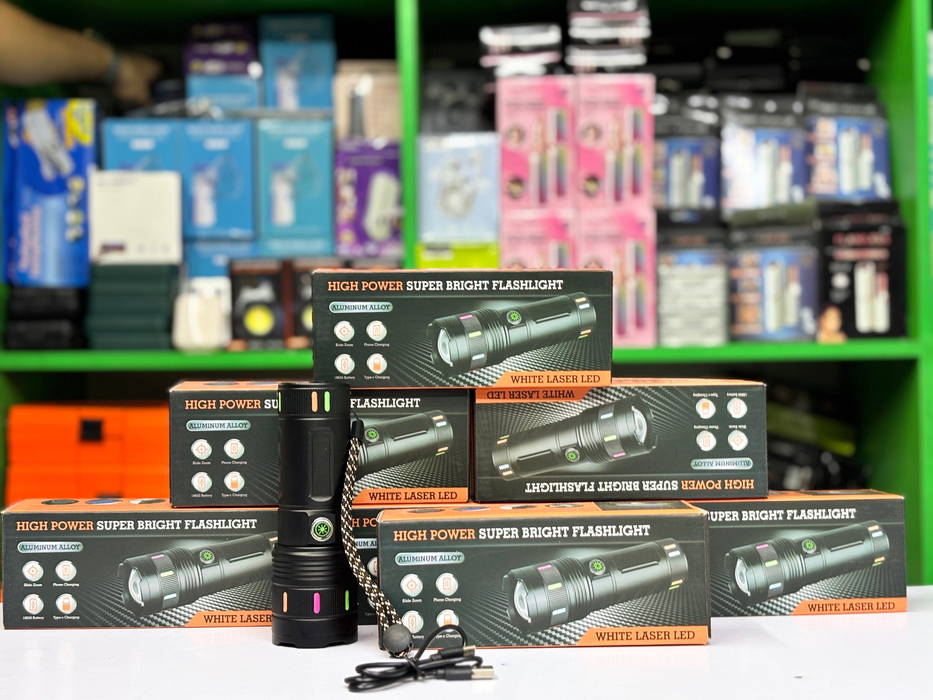 High Power Super Bright Flashlight