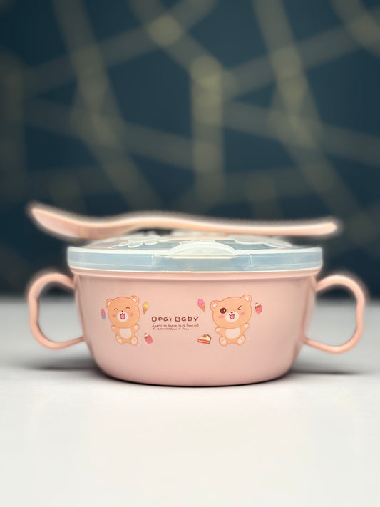 Baby Feeding Bowl & Spoon Set