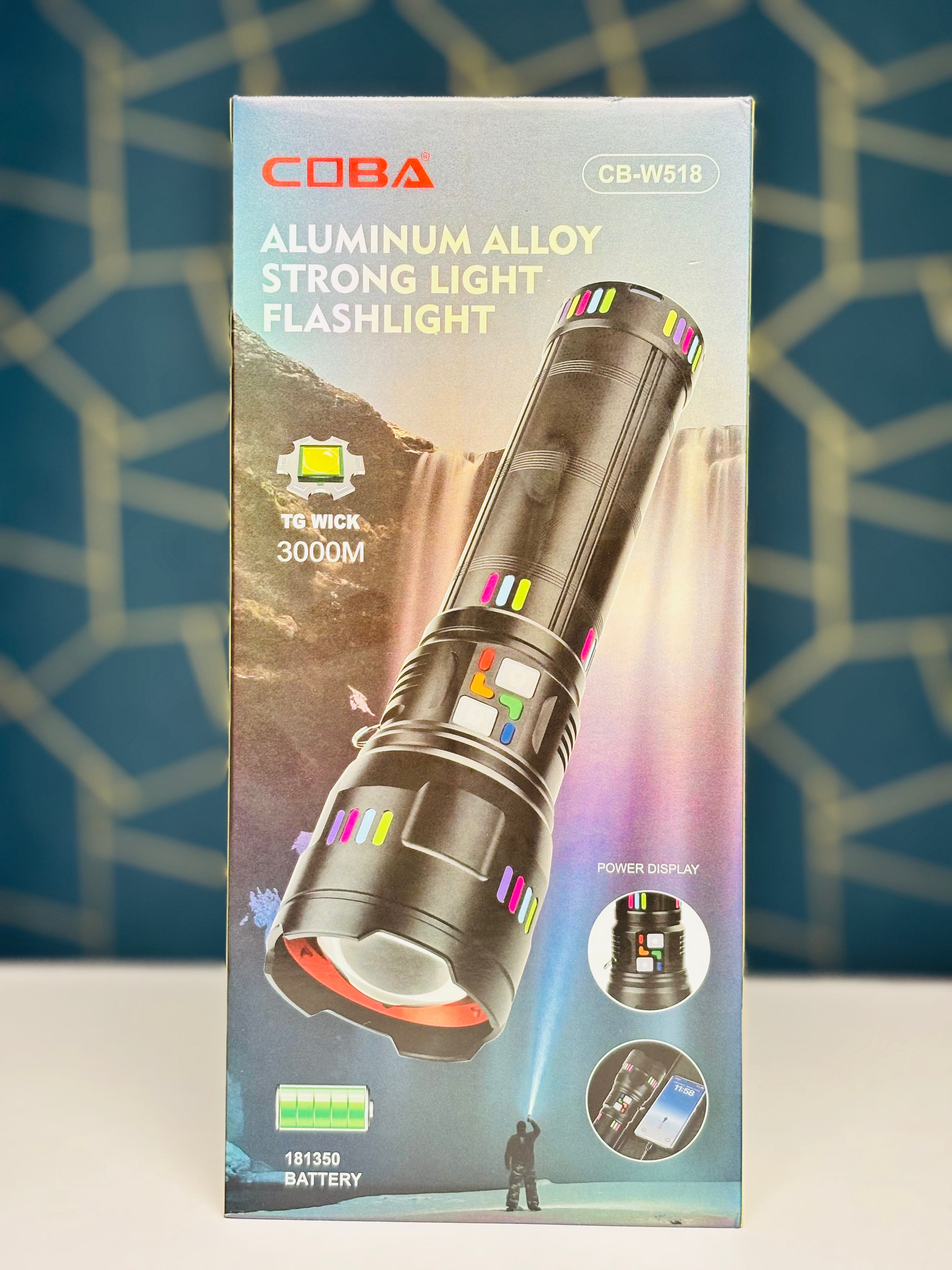 COBA CB-W518 Powerful LED Torch
